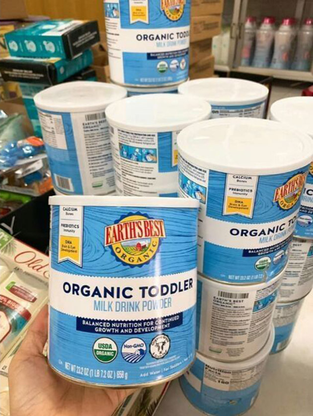 Sữa Organic Toddler chính hãng tại Thanh Hương Shop