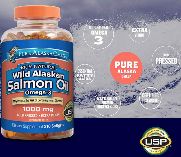 Thành phần có trong Salmon Oil Omega-3