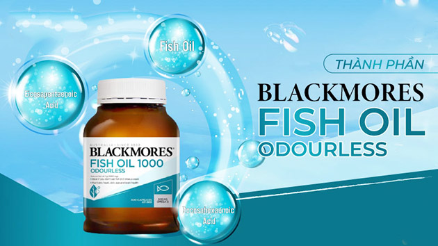 Thành phần chính của Blackmores Odourless Fish Oil