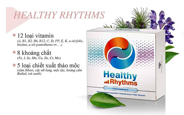 Thành phần bên trong sản phẩm Healthy Rhythms