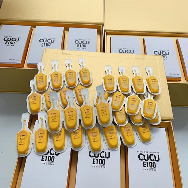 Tinh nghệ Nano Cucu E100 Curcumin Hàn Quốc chính hãng tại Thanh Hương Shop