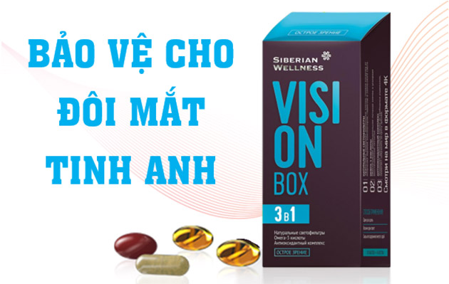 Thực phẩm chức năng Vision Box chính hãng có  giá bao nhiêu