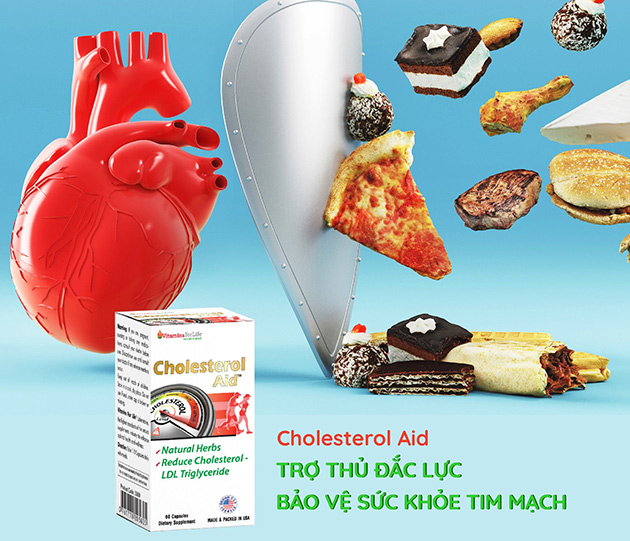Cholesterol Aid của Mỹ chính hãng tại shop