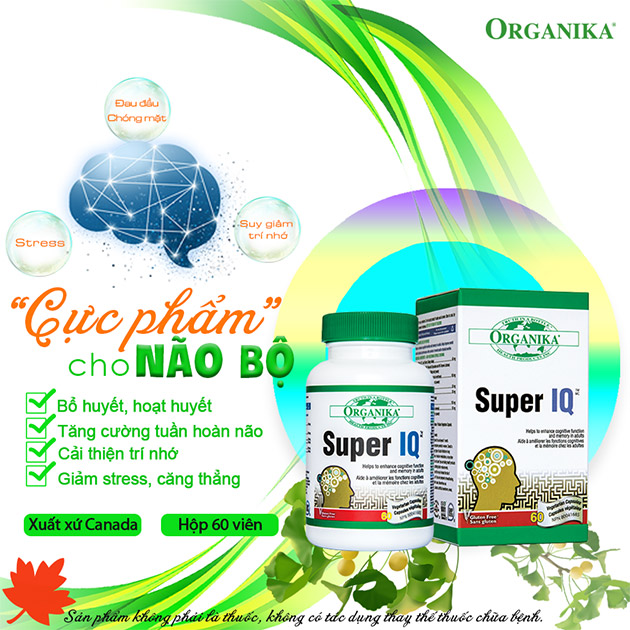 Công dụng của viên bổ não Super IQ