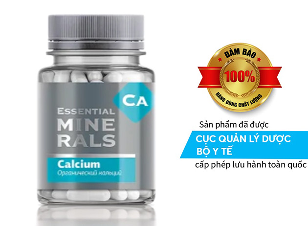 Essential Minerals Calcium có tốt không