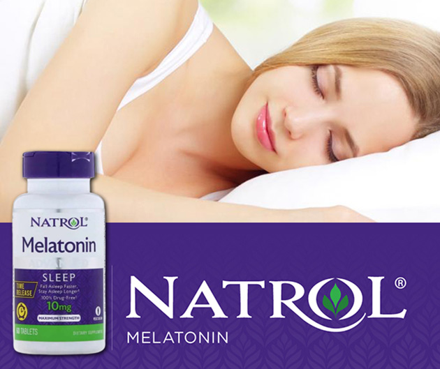 Natrol Melatonin biện pháp cho 1 giấc ngủ ngon và chất lượng