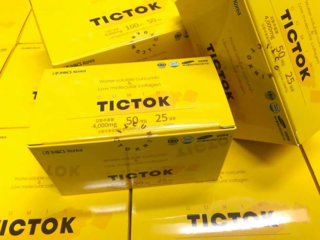 Nghệ Nano Curcumin TicTok Hàn Quốc chính hãng có giá bao nhiêu