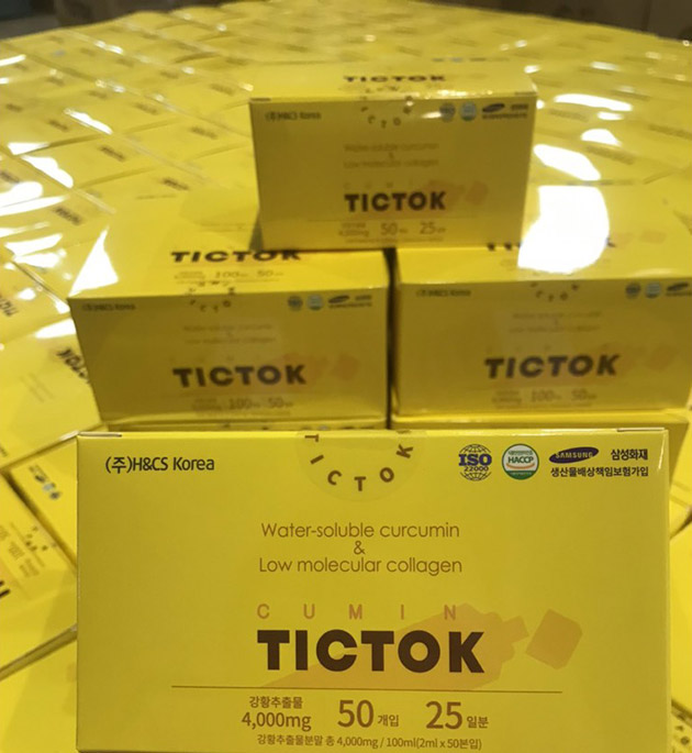 Nghệ Nano Curcumin TicTok Hàn Quốc chính hãng tại Thanh Hương Shop
