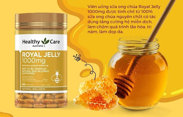 Sữa Ong Chúa Healthy Care Royal Jelly có tốt không
