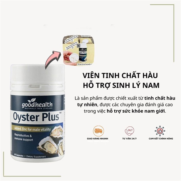 Tinh chất hàu Oyster Plus chính hãng New Zealand có giá bao nhiêu