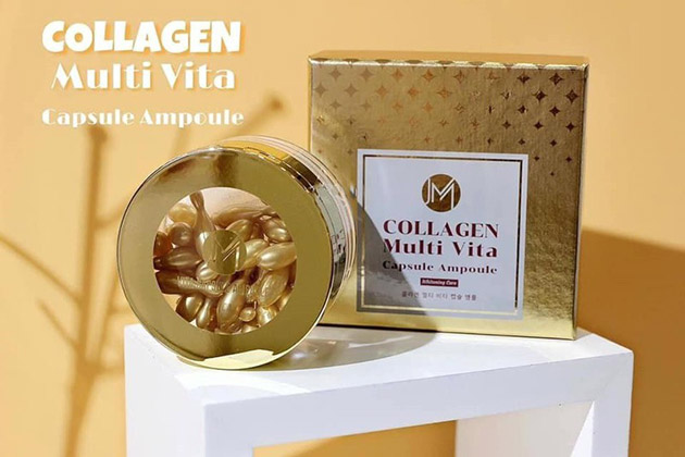 Collagen Tươi JM Collagen Multi Vita Capsule Ampoule có tốt không
