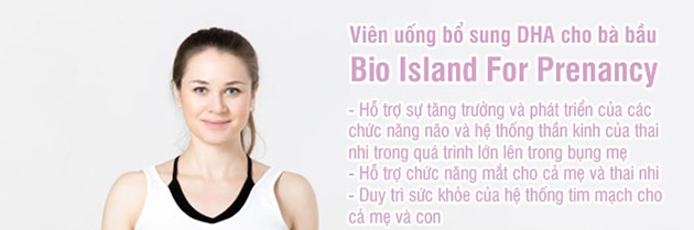 Công dụng của Bio Island DHA Pregnancy