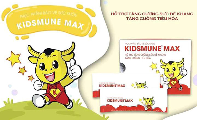 Công dụng của Kidsmune Max