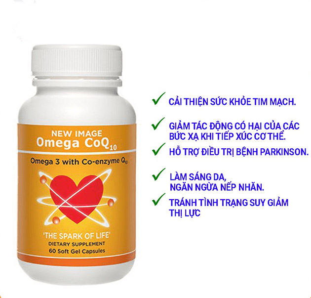 Công dụng của viên Omega CoQ10 New Image