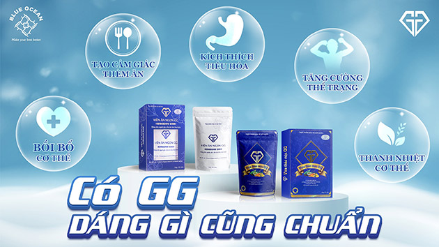 Công dụng của viên uống ăn ngon GG