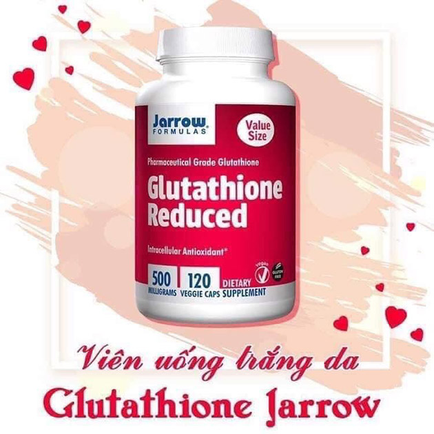Glutathione Reduced Jarrow chính hãng giá bao nhiêu