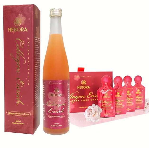 Hebora Collagen Enrich Damask Rose Water