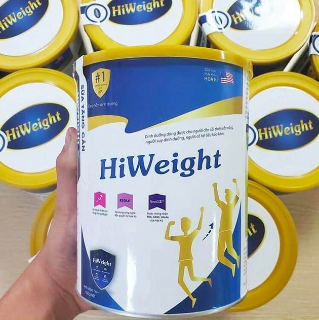 Sữa tăng cân HiWeight chính hãng