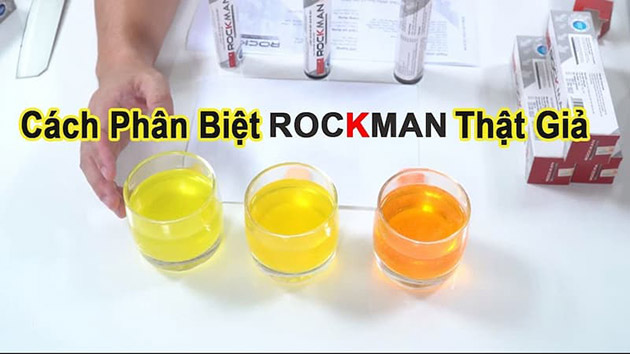 Cách phân biệt sản phẩm viên sủi Rockman thật – giả