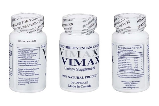 Thành phần có trong Viên uống Vimax Pills
