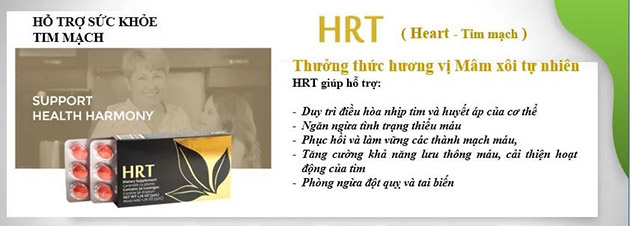 Công dụng của Viên ngậm HRT
