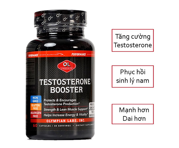 Công dụng của viên uống Testosterone Booster