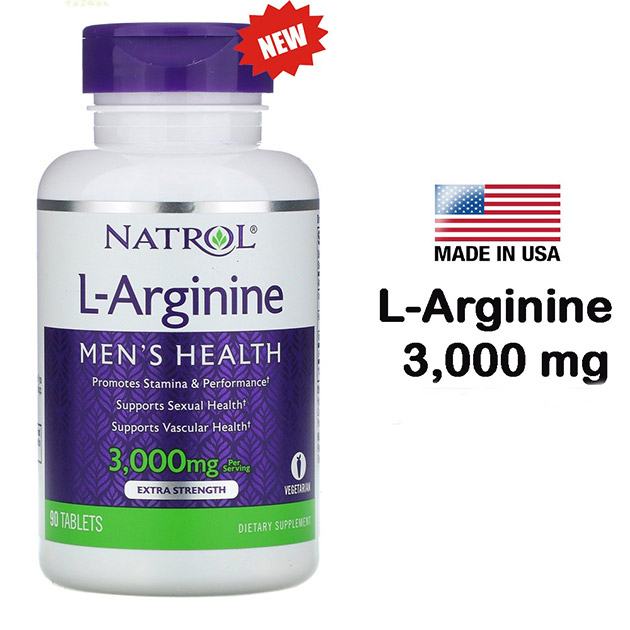 Natrol L-Arginine USA chính hãng có giá bao nhiêu