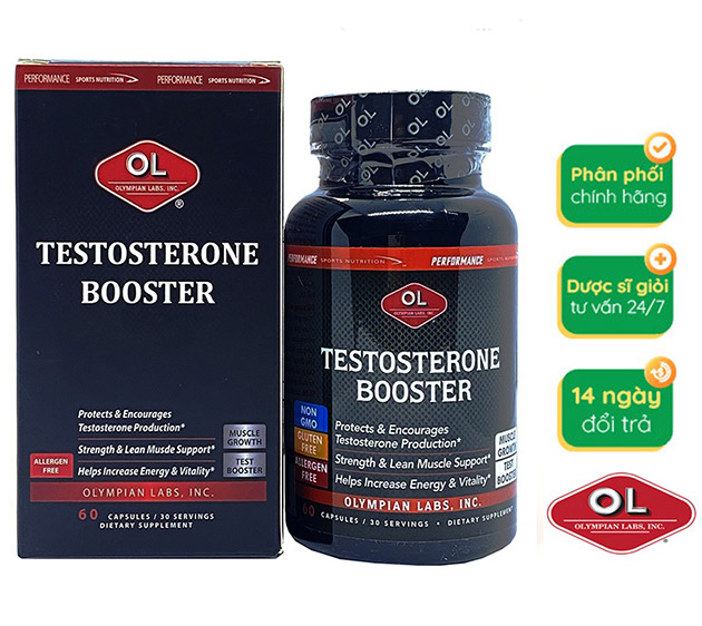 Testosterone Booster Mỹ chính hãng giá bao nhiêu