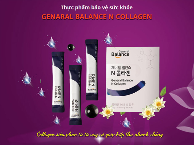 General Balance N Collagen Hàn Quốc chính hãng giá bao nhiêu