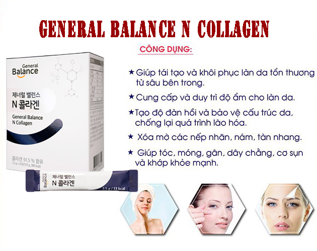 Công dụng của General Balance N Collagen