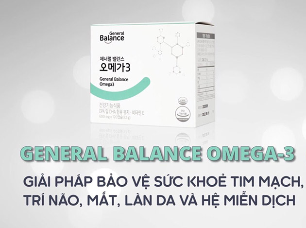 Công dụng General Balance Omega-3