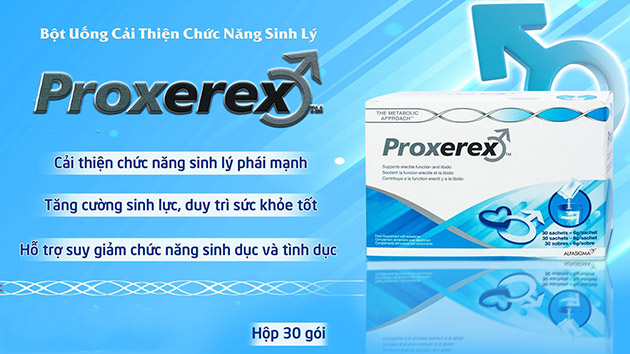 Công dụng của bột uống Proxerex