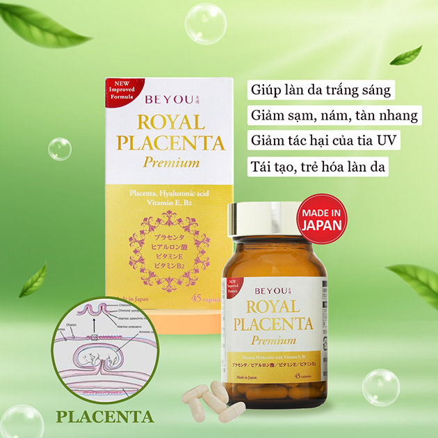 Công dụng của Beyou Royal Placenta Premium