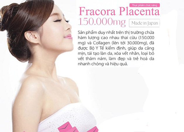Nước uống nhau thai cừu Fracora Placenta có tác dụng phụ không