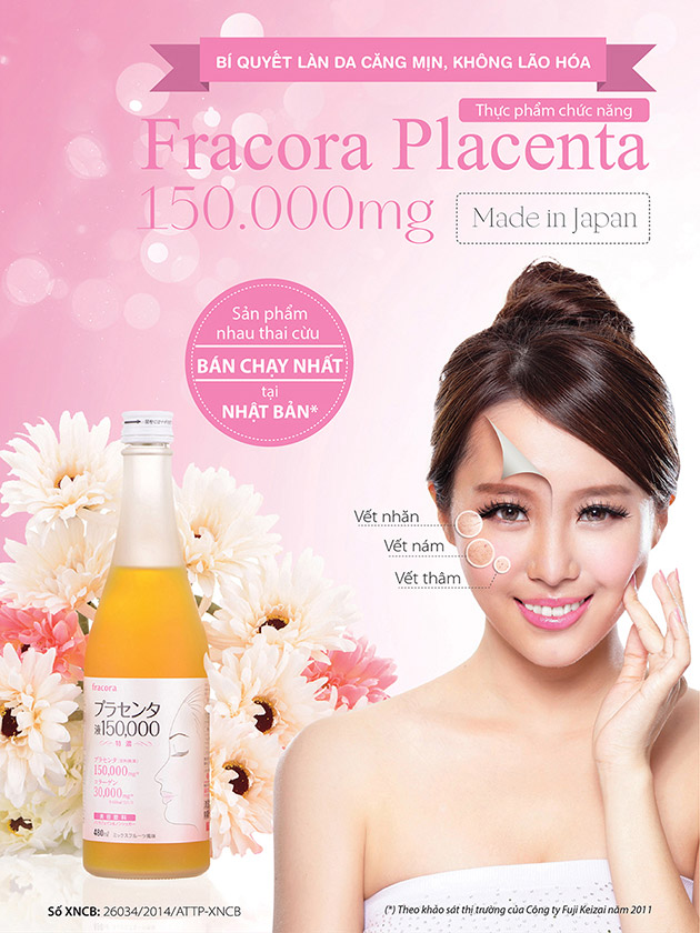 Fracora Placenta 150.000 mg là gì