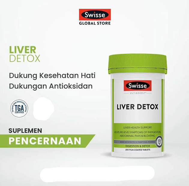Liver Detox Swisse chính hãng Úc có giá bao nhiêu