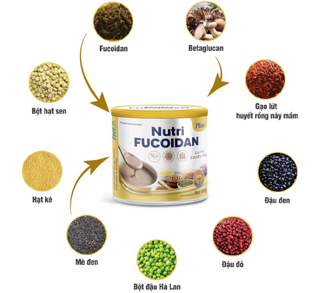 Thành phần của Nutri Fucoidan