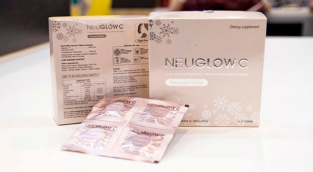 Viên sủi trắng da Neuglow C Premium White chính hãng giá bao nhiêu