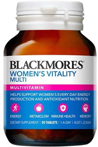 Vitamin Blackmores Women's Vitality Multi