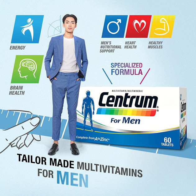 Công dụng của Centrum multivitamin for men