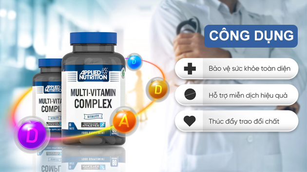 Công dụng của Multi Vitamin Complex Applied Nutrition