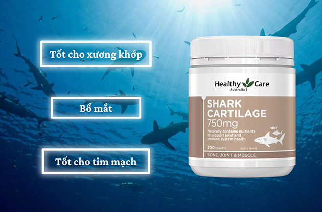 Công dụng của viên uống Shark Cartilage Healthy Care