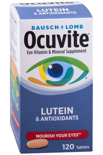 viên bổ mắt Ocuvite Lutein &amp; Antioxidants 120v