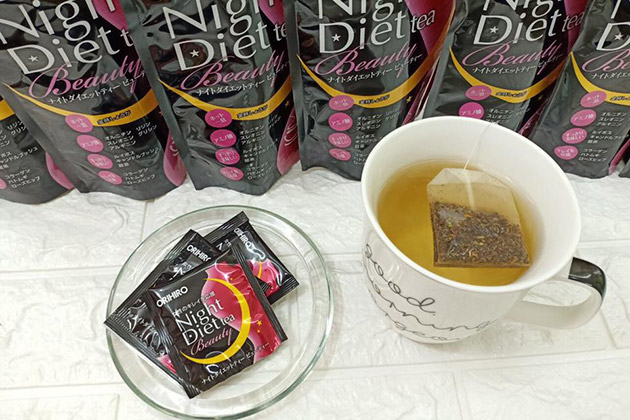 Thành phần của Night Diet Tea Beauty