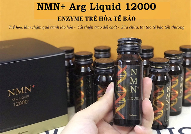 NMN+ Arg Liquid 12000 liệu pháp trẻ hóa cơ thể toàn diện nhất hiện nay -  Thanhhuongshop.com