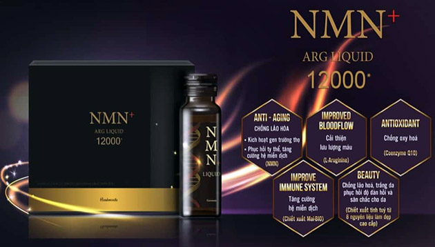 NMN+ Arg Liquid 12000 Peauhonnete là gì