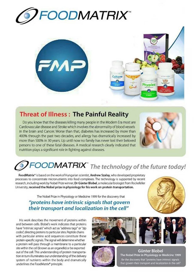 Sản phẩm Food Matrix FMP là gì