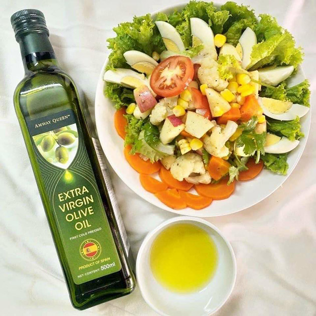Dầu olive nguyên chất Amway Queen Extra Virgin Olive Oil chính hãng có giá bao nhiêu
