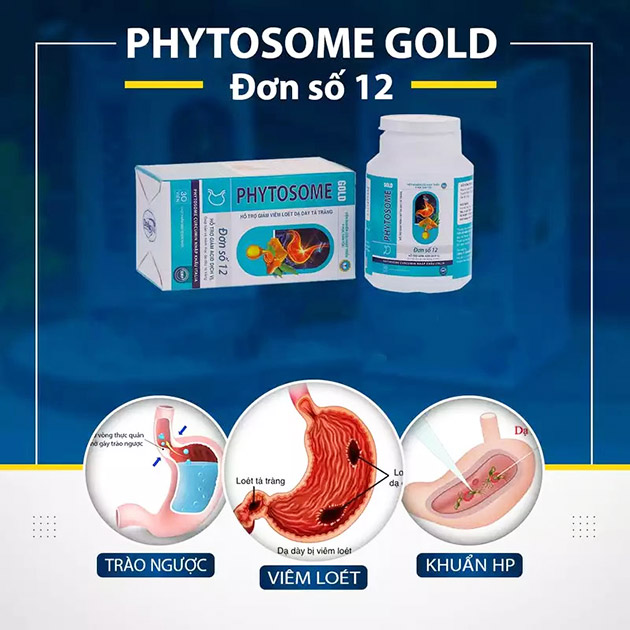 Công dụng của Phytosome Gold Đơn số 12