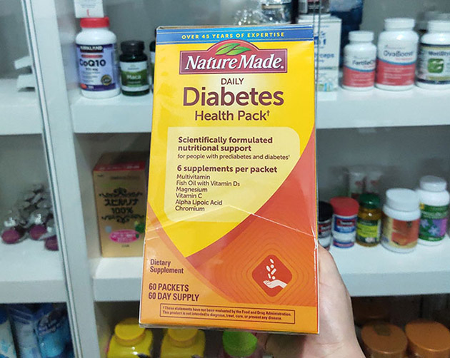 Daily Diabetes Health Pack 60 gói giá bao nhiêu